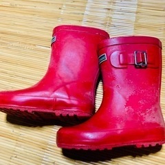 女児　長靴　レインブーツ　16cmの画像