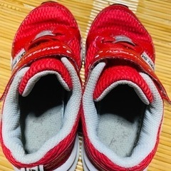 女児スニーカー　運動靴　17cmの画像