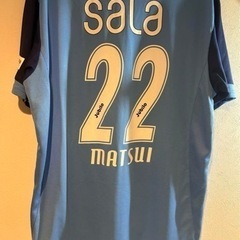 ジュビロ磐田サッカーユニフォームシャツ　松井大輔　の画像