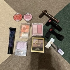 青みピンク系コスメ各種