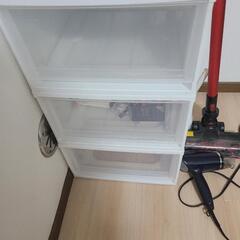 [お決まり]家具 収納家具 3段収納ケースの画像