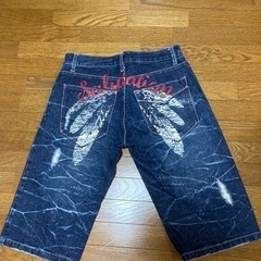 値下げ‼️美品❗️デニムハーフ②の画像
