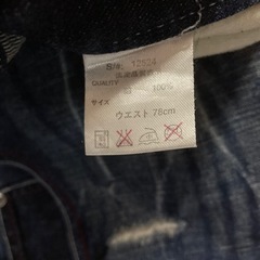 値下げ‼️美品❗️デニムハーフ②の画像