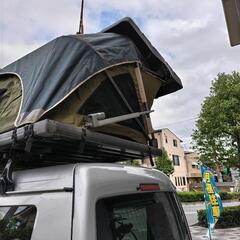ルーフテント　電動ルーフ　車のパーツ　最終価格ですの画像