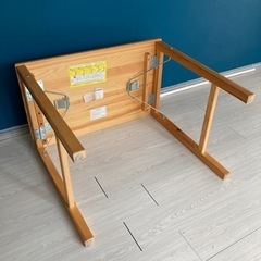 【無印良品】家具 パイン材折りたたみテーブル の画像