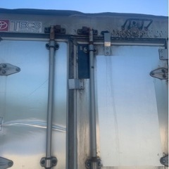 No.859 アルミバン 2ｔ 車 アルミ 箱 バイク 倉庫 トラック コンテナ 米 保管庫 物置 DIYの画像