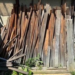 丸太や廃材等、差し上げますの画像