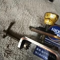 竿受　真鍮製の画像