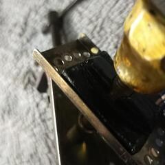 竿受　真鍮製の画像