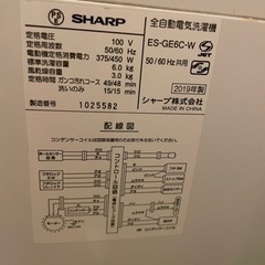 家電 生活家電 洗濯機の画像