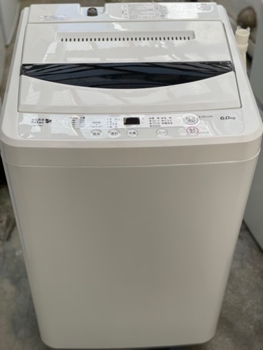 送料・設置込み可　洗濯機　6kg ヤマダ　2018年
