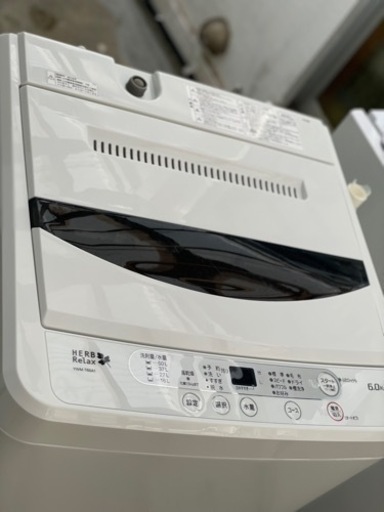 送料・設置込み可　洗濯機　6kg ヤマダ　2018年