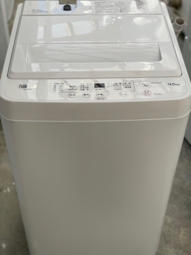 送料・設置込み可　洗濯機　4.5kg ヤマダ　2021年