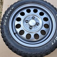165/60R15　タイヤ＆ホイール4本セット　美品の画像