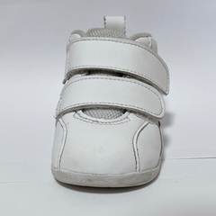 アシックスファーストシューズ スクスク12cm12.5cmセット 白オフホワイト2足セットの画像