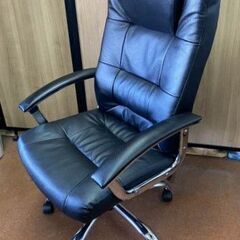 美品　在庫2脚あり　レザーチェア　 サンワサプライ　本革 ハイバ...