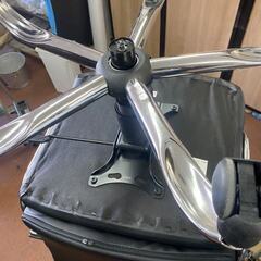 美品　在庫2脚あり　レザーチェア　 サンワサプライ　本革 ハイバック 高級感あふれる本革張りハイバックチェア SNC-L7K　椅子　デスクチェアの画像