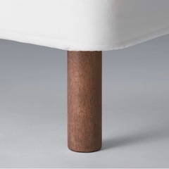 【取引先決定】無印良品 木製脚・26cm/ブラウン(M8) 4本組 の画像