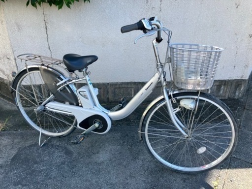 【福岡県筑後市にて引取】 パナソニック ビビ ViVi NX BE-ENNX634S2 電動アシスト自転車 3段切替 充電器有り