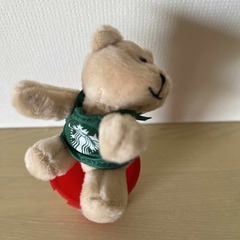 スターバックス　マグネット付きミニベアリスタとミニカップの画像