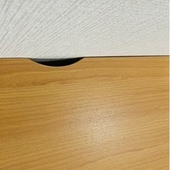 【受付終了】174.美品　定価23,000円 ISSEIKI サイドボード MDF ナチュラル 80 RYON SIDE BOARD 80 (MF-NA) キャビネット 木製 小型 キャビネット 幅80cm家具 収納家具 棚 収納ボックス　電話台　シェルフ 以下検索ワード　ニトリ 無印　ナフコ　フランフラン　コーナン　ダイニングテーブルの色と合わせて！の画像