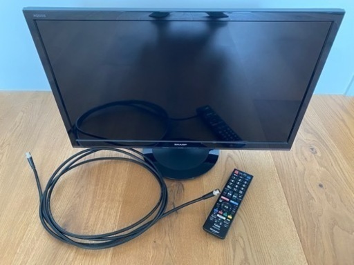 SHARP 液晶カラーテレビ AQUOS 24インチ 2018年製