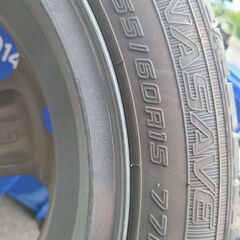 🔰ちょっと🔰中古  ﾎｲｰﾙ＋タイヤ  タイヤホイールの画像