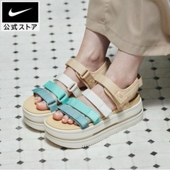 🍉NIKE厚底サンダル 24センチ 靴/バッグ 靴 サンダル