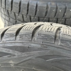 215/55R17 スタッドレスタイヤ　ホイール付き　オデッセイの画像