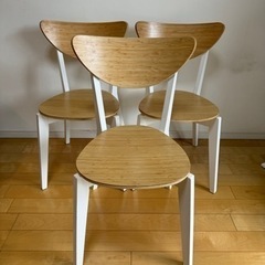 IKEA ダイニングチェア3点セット　家具 ダイニングセット