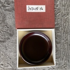 木製漆器　直径約30センチ