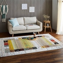 トルコ製 ウィルトン織り カーペット ギャッペ ラグ 133×1...