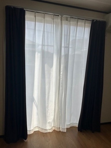 【取引確定】\nニトリカーテン（100×220）×2＆レースカーテン（100×220）×2
