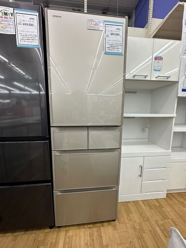 【ドリーム川西店御来店限定】 日立 冷蔵庫 RS40N 401 2020年製 動作確認／クリーニング済み 【2002211255601621】