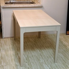IKEA EKEDALEN エーケダーレン 伸長式テーブル 80...