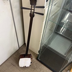 三味線　ケース、バチ付き　
80163