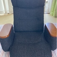回転式リクライニング座椅子