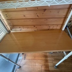 【⭐️最値下げ⭐️】エレクター　ホワイトラックの画像