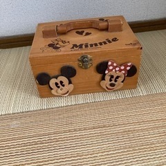 収納ボックス　ミッキー＆ミニー縦10 横19 奥行き15