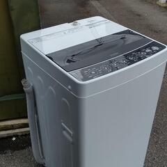 ☆（取引中）Haier　ハイアール　5.5kgサイズ　全自動電気洗濯機　JW-C55D　2020年モデル！（現状渡し）☆の画像