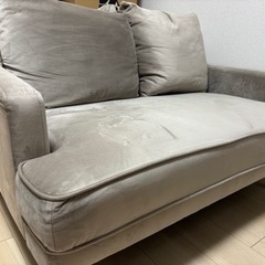【7/14日AM受け取りOKな方】家具 ソファ 2人掛けソファ