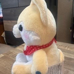 【新品】ワンちゃんぬいぐるみ🐶録音機能付きの画像