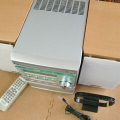KENWOOD MDコンポ CD ラジオ【カセットジャンク】RXD-SK3MD リモコン 札幌市北区屯田の画像