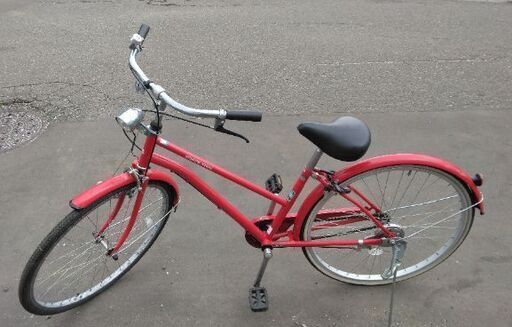 掲載終了】26インチ 🚲 中古 自転車 8,980円 🔑鍵新品 💡ライト付 新規