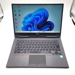 フルHD 13.3 NEC 2in1 タブレットPC LAVIE GN18634GE Core i7-8550U windows11 pro 8GB SSD512GB  カメラあり オフィス (911)の画像