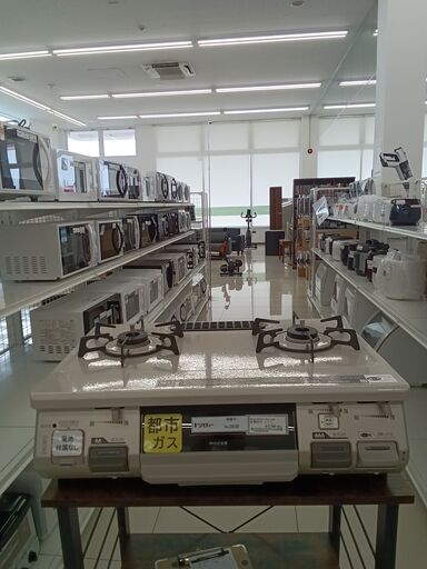 ★ジモティ割あり★ Rinnai 都市ガステーブル  18年製 動作確認／クリーニング済み HJ3636