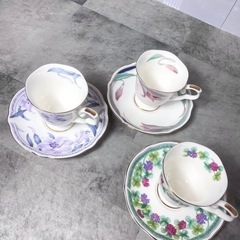 HOYA 美しい ティーカップ ソーサーの画像