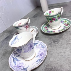 HOYA 美しい ティーカップ ソーサーの画像