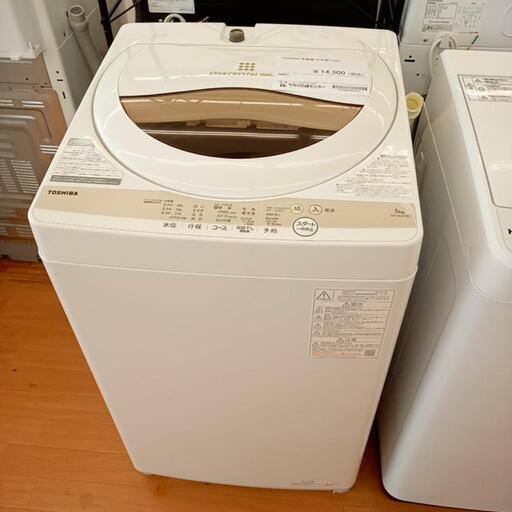 ★ジモティ割あり★ TOSHIBA　洗濯機　22年製　5.0kg　クリーニング済　YJ3087