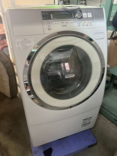 05 AQUA/アクア ドラム式洗濯乾燥機 AQW-DJ6000-L/2012年製